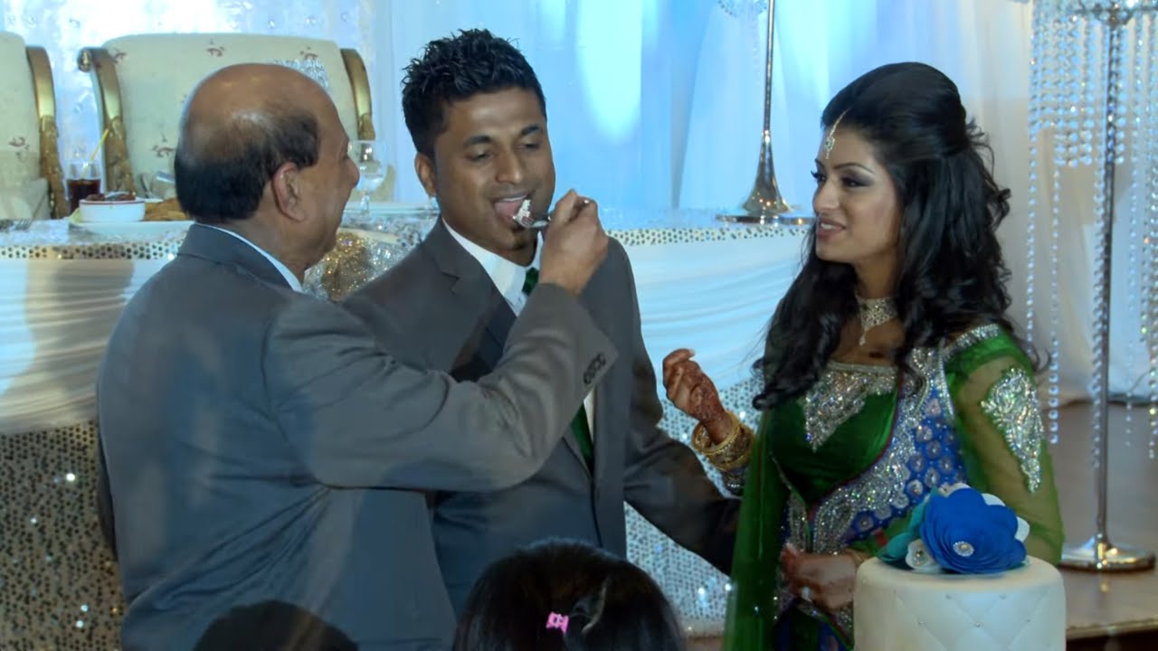 Bombay Palace Restaurant And Banquets Cake-Cutting Ceremony | Indian Wedding Reception | Toronto