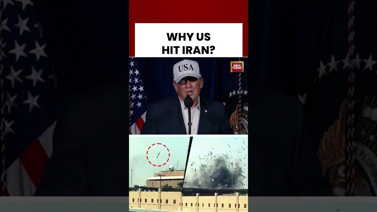 Israel Iran News: Donald Trump Explains Why US Attacked Iran #trump #iranisraelwar #irannews