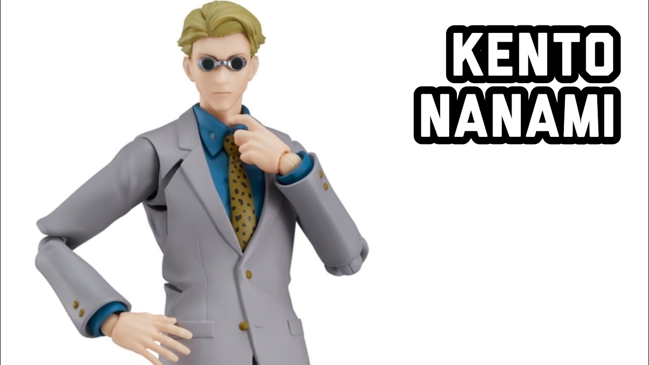 Figma No. 571 Jujutsu Kaisen Kento Nanami Action Figure Review Good Smile Company 呪術廻戦