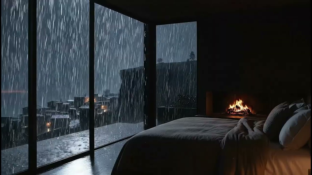 432Hz Fall Asleep Fast with Rain – Calm Nervous System, Deep Sleep & Recover While You Sleep