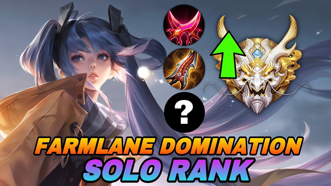 THIS IS HOW TO DOMINATE IN FARM LANE SOLO RANK WITH LADY SUN BRUTAL DAMAGE BUILD! | HONOR OF KINGS