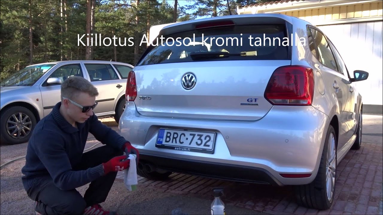 Kuinka kiillotat auton pakoputken p&auml;&auml;n *Nokinen pakoputki