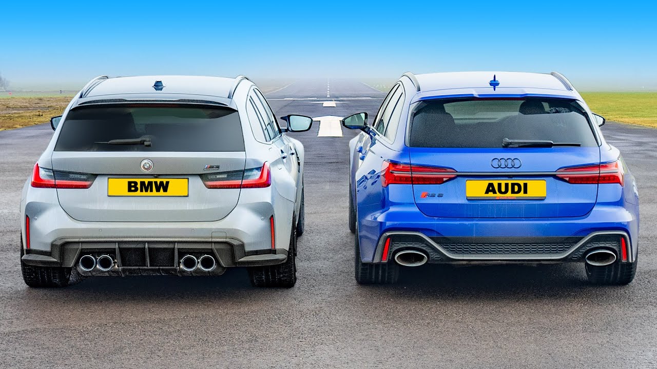 BMW M3 Touring vs Audi RS6: LE DUEL