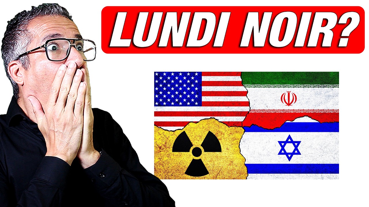 LUNDI NOIR : l'Iran attaqué, Khamenei mort... préparez-vous au pire !