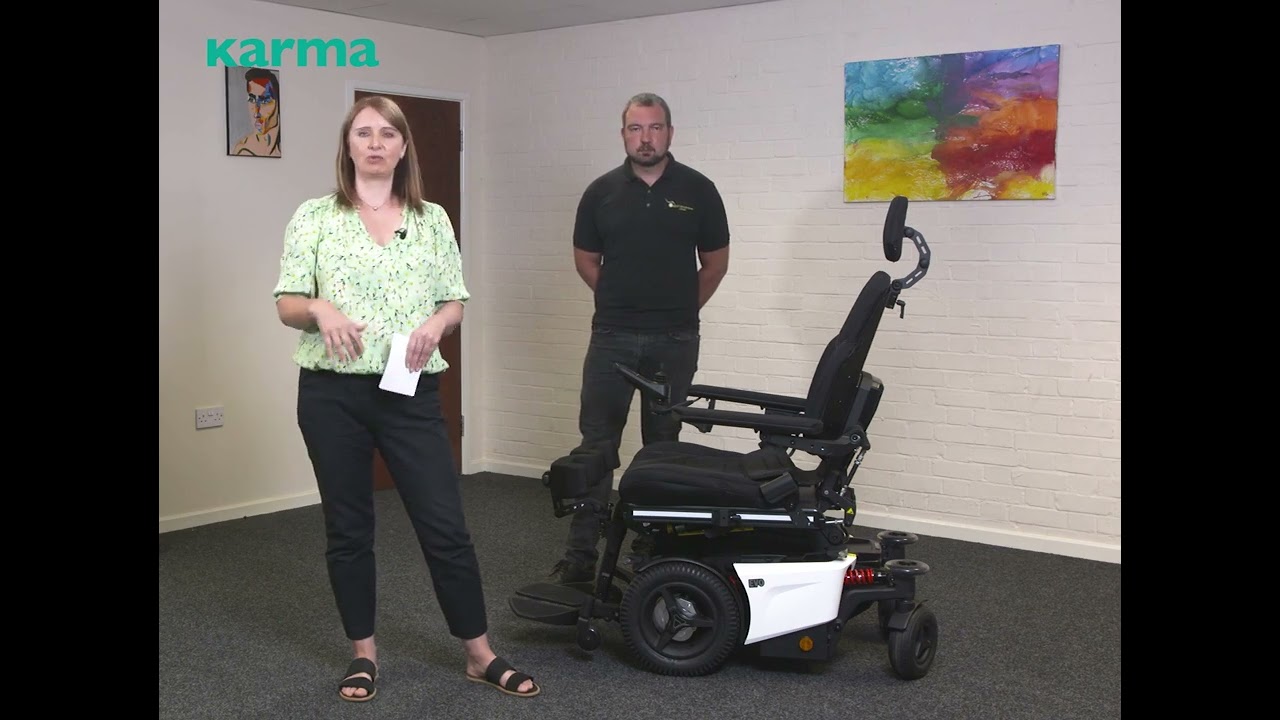 EVO Altus standing power wheelchair review by Helen Robinson BHSc OT