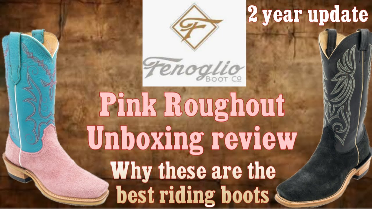 Fenoglio pink Roughout Boots unboxing and 2 year update