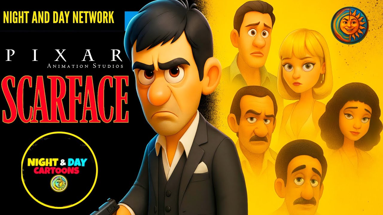 ФИЛЬМ «ЛИЦО СО ШРАМОМ»: анимационная версия Pixar [короткометражный фильм для фанатов]