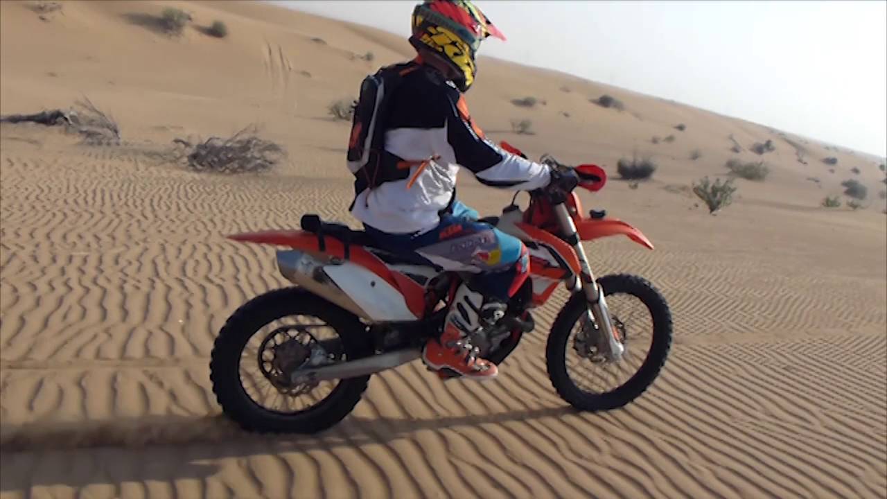 KTM 450 EXC: Review in Dubai!