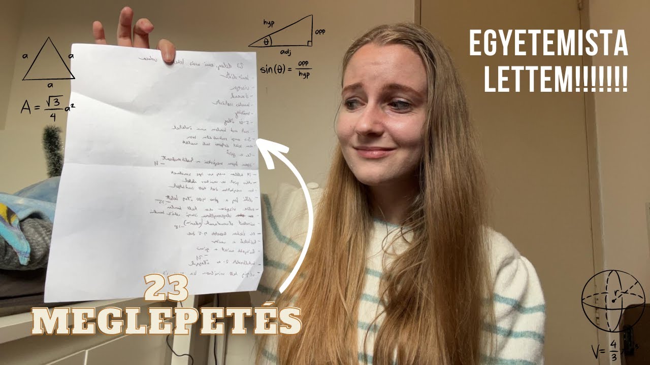 2023 EGYETEM: 23 OLYAN DOLOG AMI MEGLEPETT EGYETEMI FÉLÉVEIM ALATT