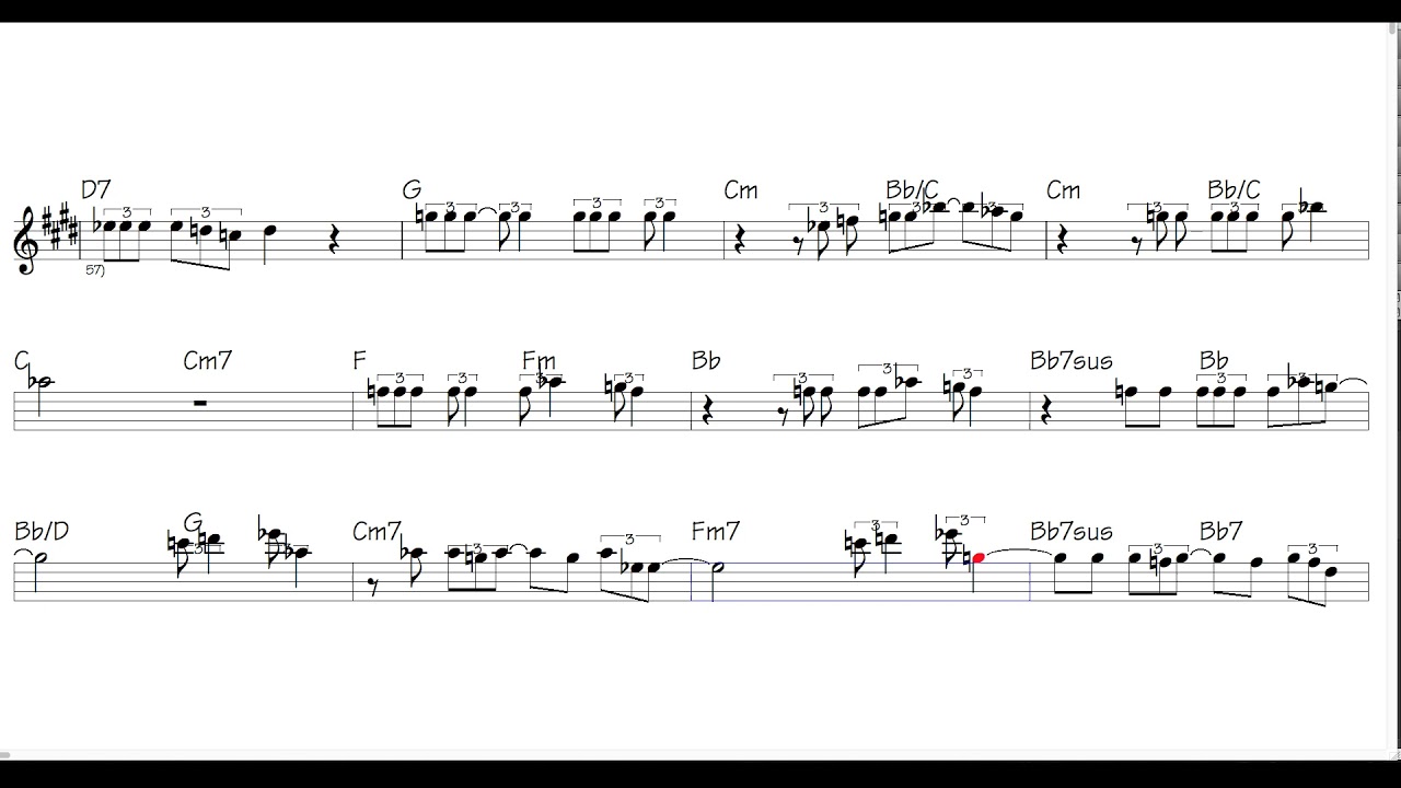 Cercami - Renato Zero - Sax alto