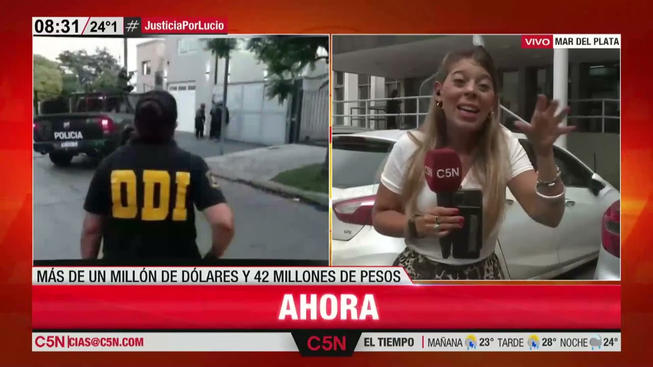 ROBO de PELICULA en MAR del PLATA: ROBARON 1 MILLÓN de DÓLARES Y 42 MILLONES  de PESOS