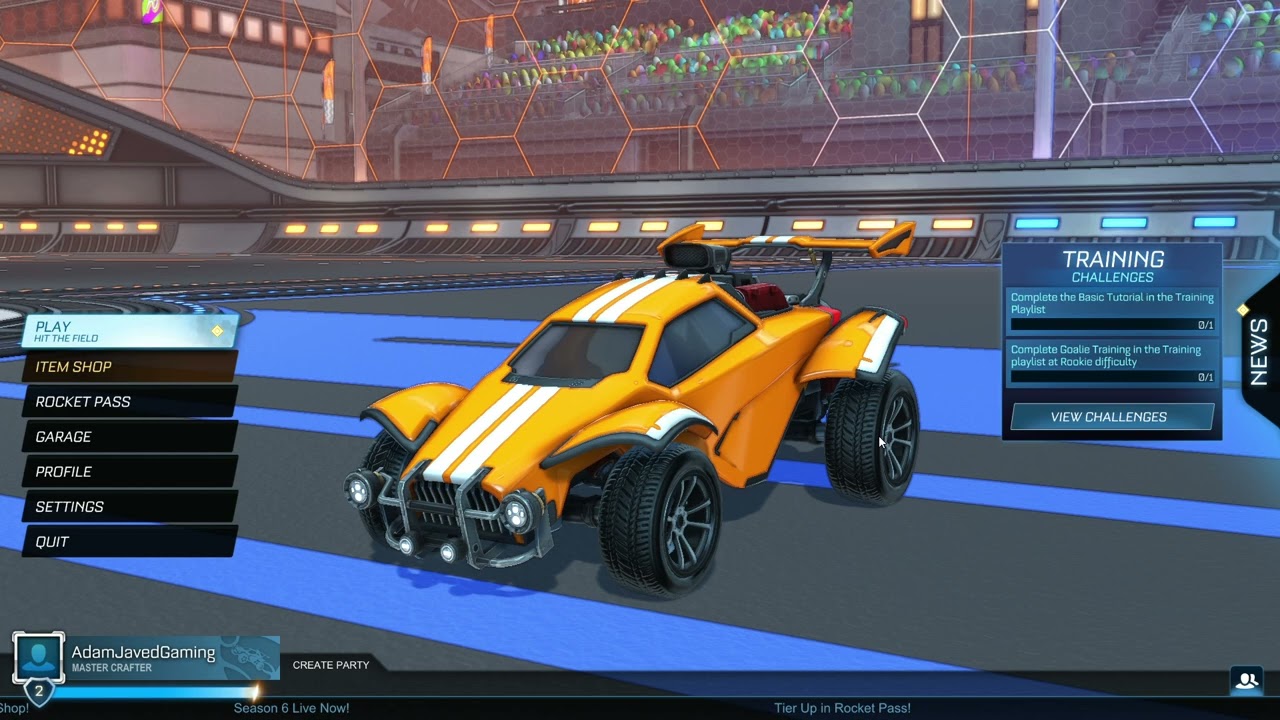 Justin Hawkes - That Look 🎵 (Rocket League Main Menu Music)