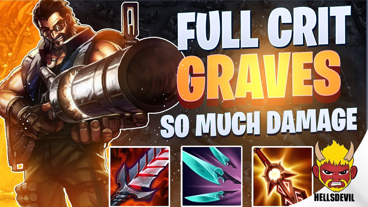 WILD RIFT | FULL CRIT TOP GRAVES = INSANE DAMAGE! | Challenger Graves Gameplay | Guide & Build