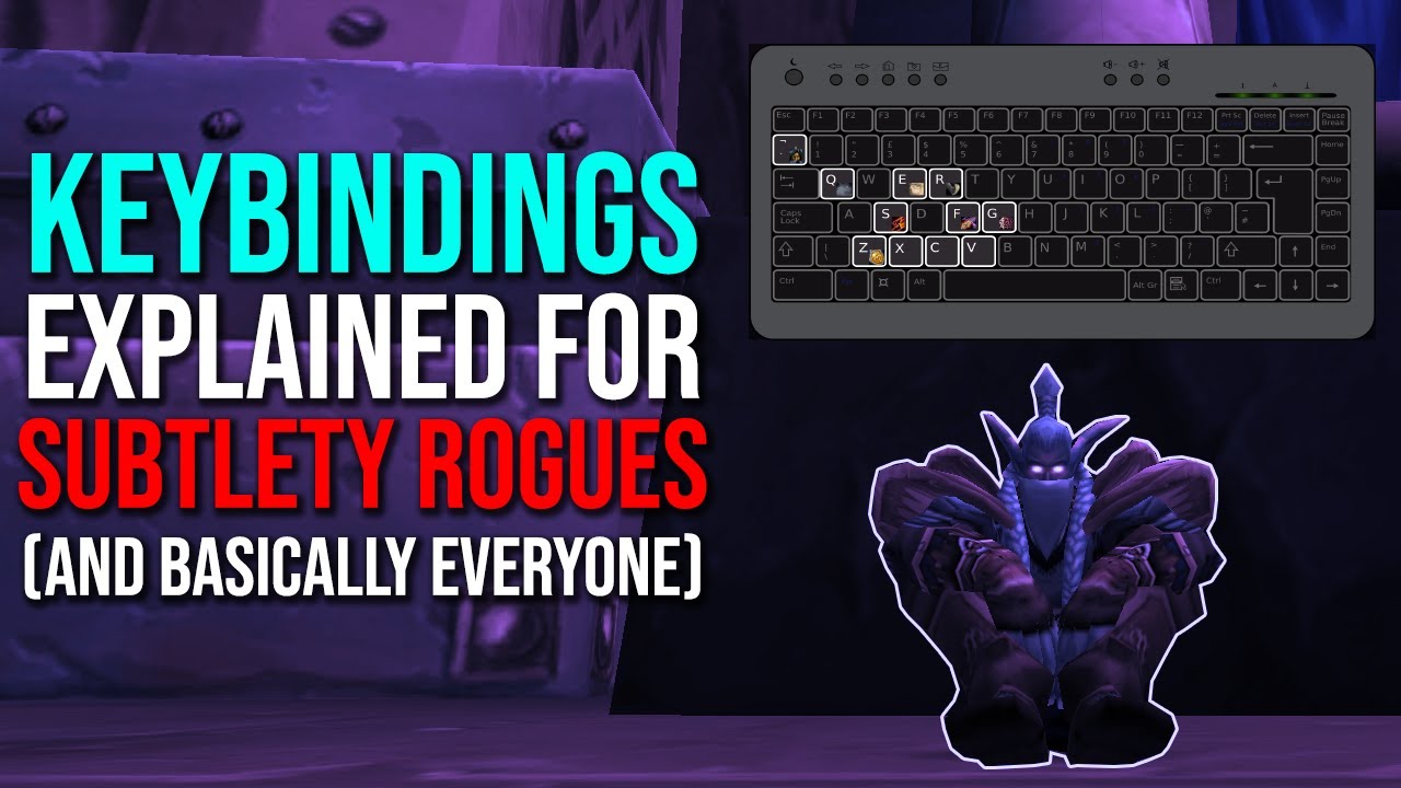 Keybindings Explained For Subtlety Rogues (And Basically Everyone)