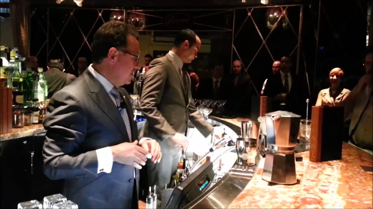 Salvatore Calabrese Makes His New Coffee Cocktail!