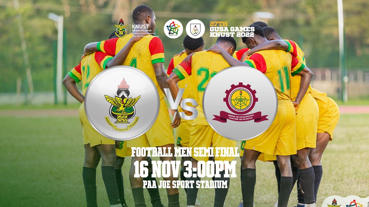 27th GUSA GAMES | Football Men | Match No. 31 | AAMUSTED Vs KNUST