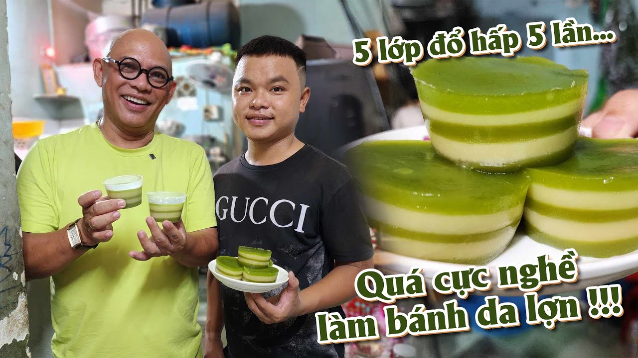 Chàng trai trẻ 30 tuổi quá chịu khó 10 năm lội bộ đi bán bánh da lợn nuôi cả gia đình !