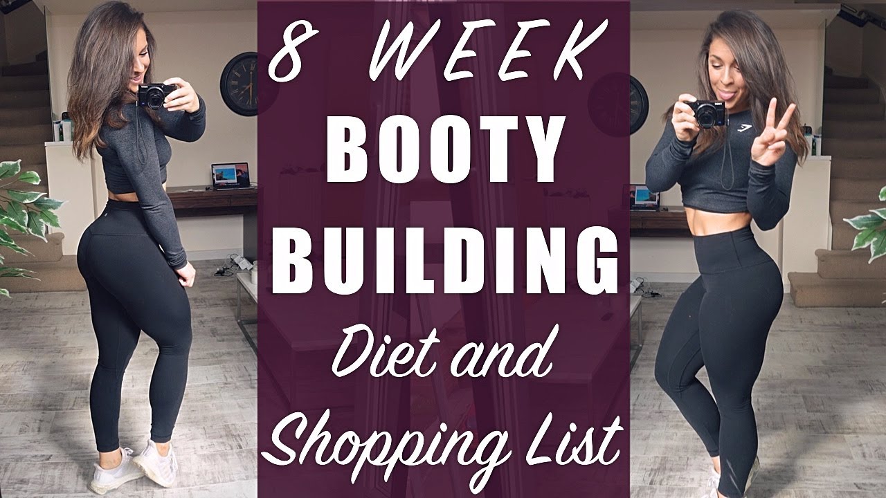 BOOTY BUILDING 101: 8 Week Macros & Meals | Grocery Haul