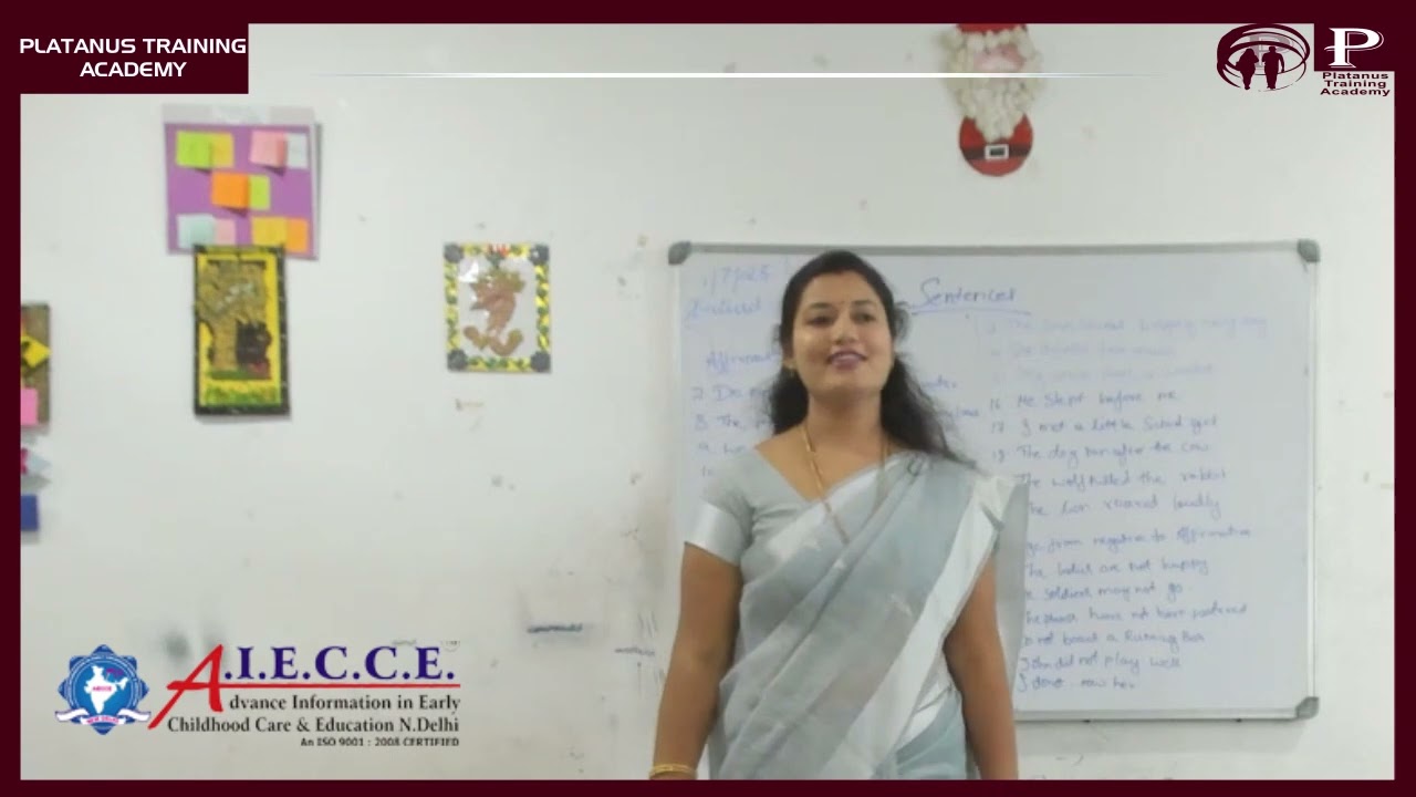 NURSERY TEACHER TRAINING | CLASS PART 2 | EARLY CHILDHOOD EDUCATION | DIPLOMA CERTIFICATE | COURSE