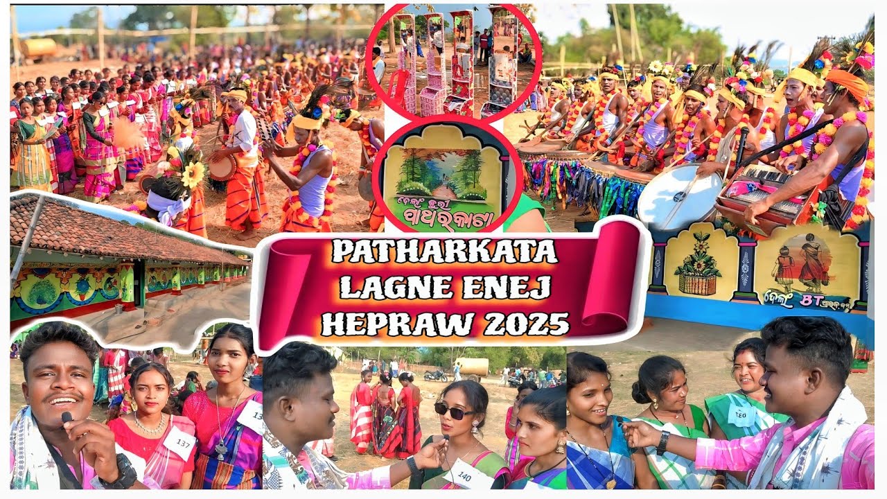 PATHARKATA LAGNE ENEJ HEPRAW 2025 II Bisoi Block Mayurbhanj / @rocky432 / New Santali Video/ #lagne