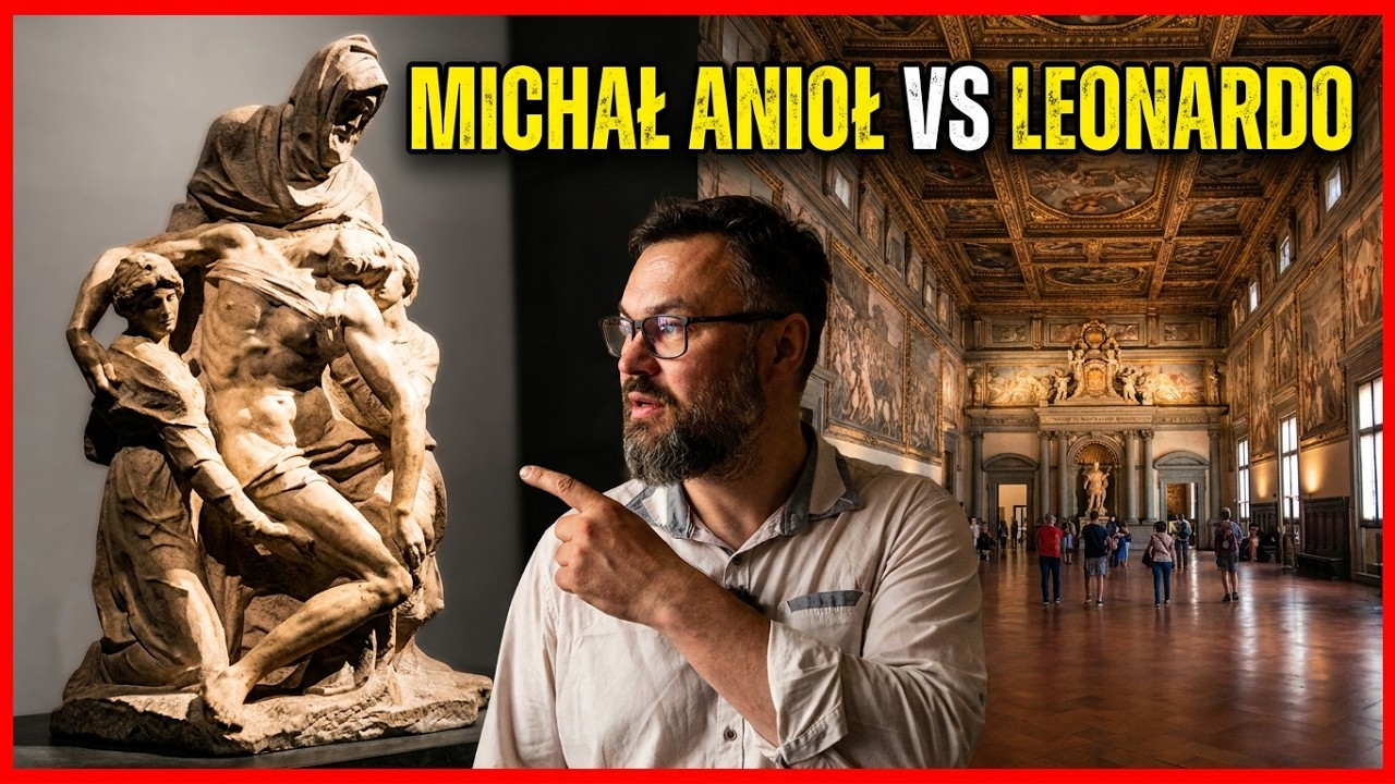 Pojedynek Michała Anioła i Leonarda w Palazzo Vecchio