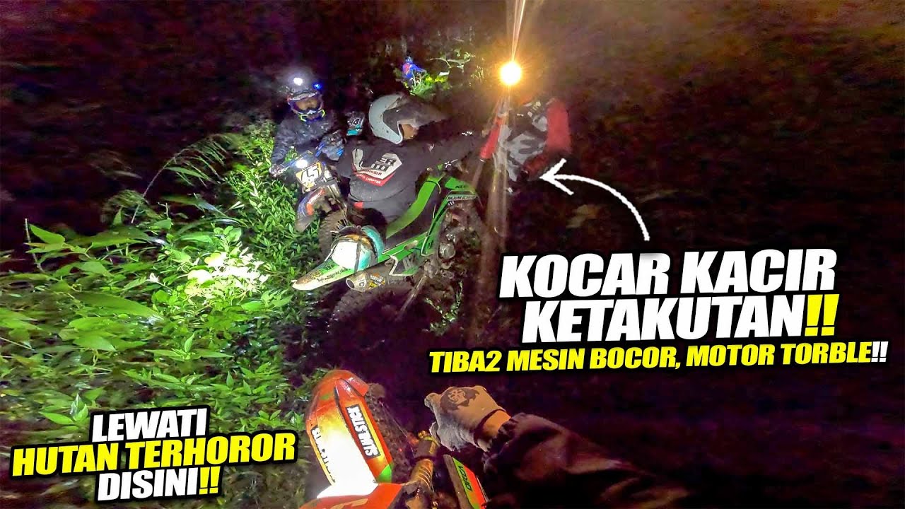 KOCAR KACIR KETAKUTAN !! LEWATI JALUR TERHOROR !! (Trabas Malam #2)