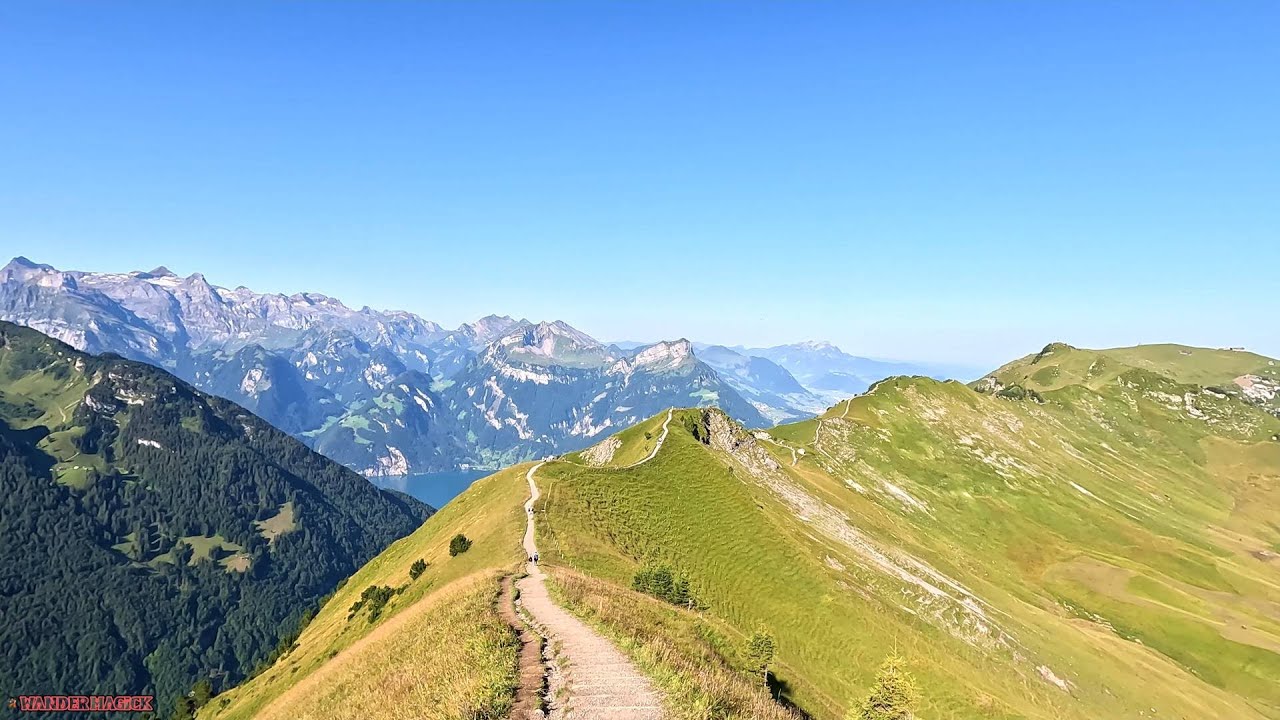 Gratweg Stoos SZ Chlingenstock Huserstock Furggeli Fronalpstock Switzerland Special Path