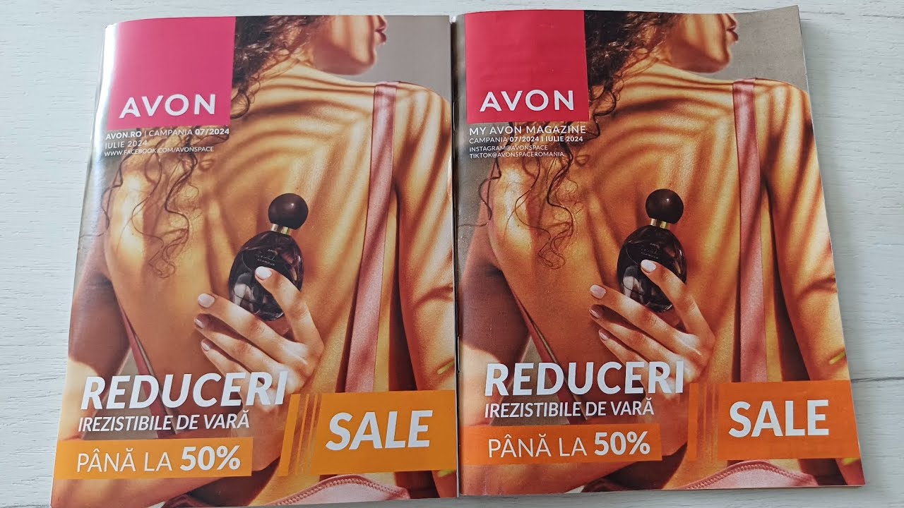 Catalog Avon C7/2024+ My Avon Magazine Iulie #avon #catalog #iulie 👌🥰