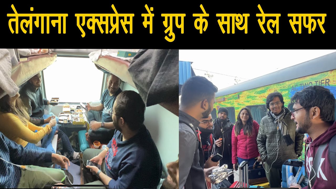 Secunderabad to Delhi A Train Journey in Telangana Express