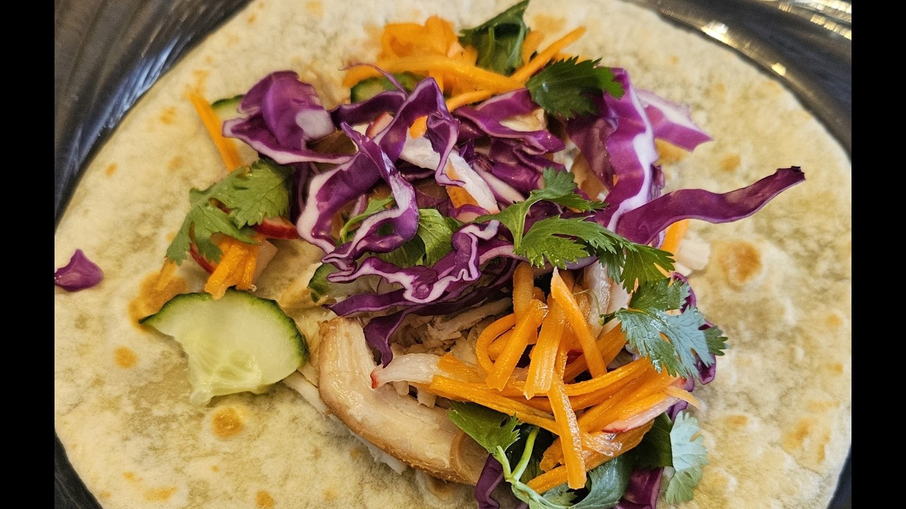 Banh Mi Tortilla Wraps #alphagal