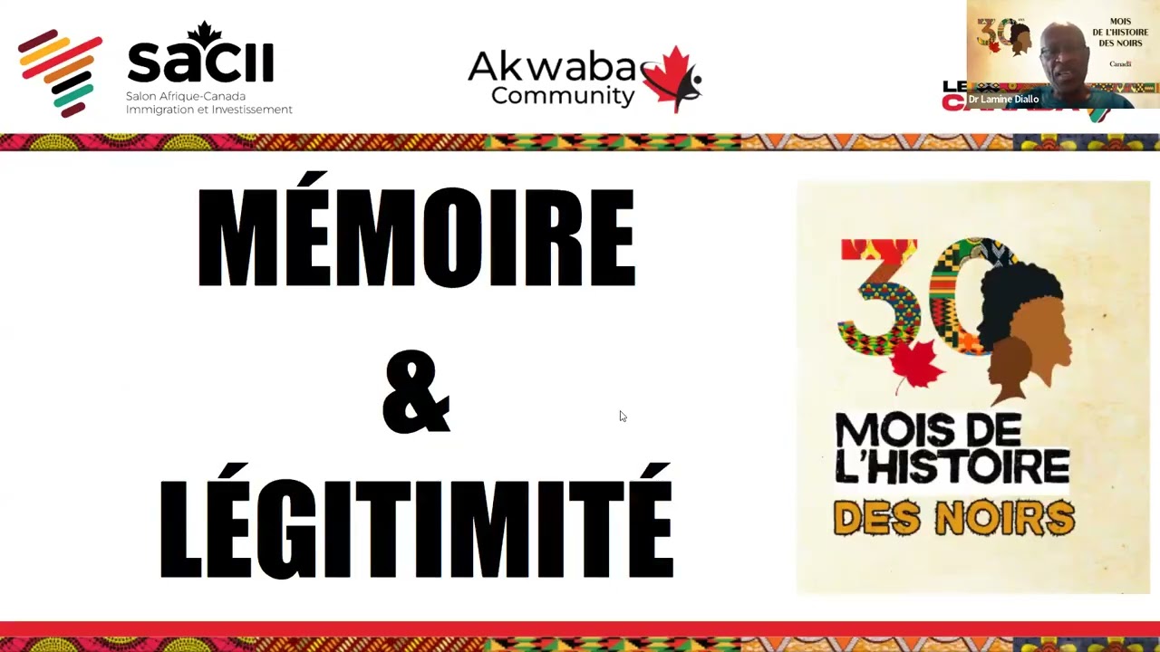 Mois de l'Histoire des Noirs 2026 avec Akwaba Community