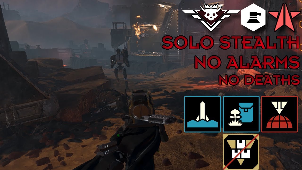 Helldivers 2 - Stealth Destroy Command Bunkers (Super Helldive/No Alarms)
