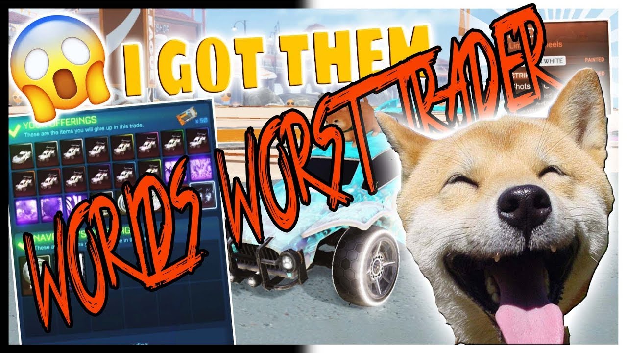 IM THE WORST TRADER ON ROCKET LEAGUE ??? ( TW STRIKER APEX TRADE WENT WRONG??)