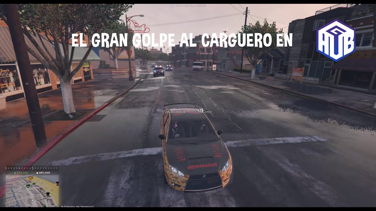 [GTAHUB] EL GRAN GOLPE AL CARGUERO EN GTA ROLEPLAY!!! #1 | Gameplay en español | Rdgs30_YT