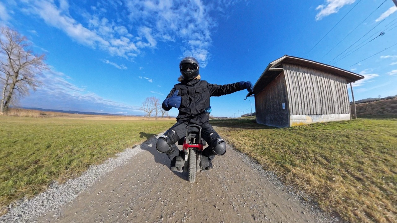 EUC Relaxed Lake Constance Ride | Kingsong S22 Pro | Bodensee (Switzerland) | Insta360 X4 POV