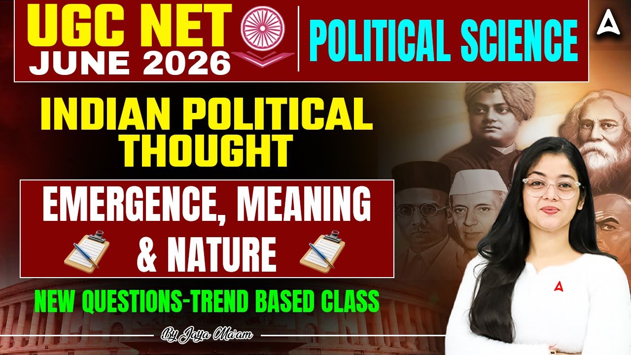 UGC NET JUNE 2026 POLITICAL SCIENCE Indian political thought