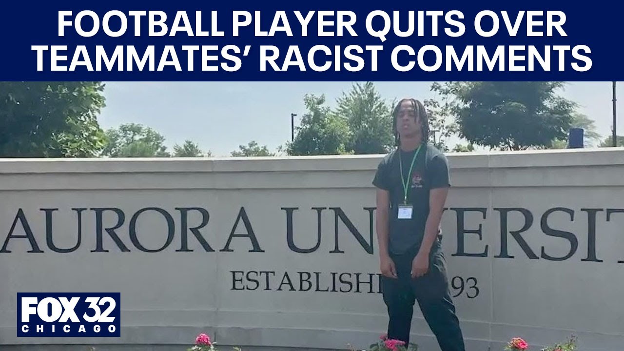 Suburban football player says racist comments from teammates forced him to quit Aurora University