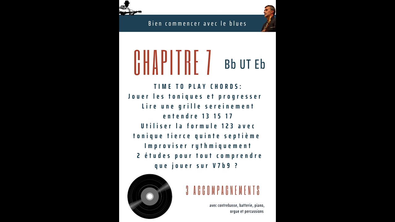 blues ch7 : «  time to play chords » c’est le moment de jouer les accords !