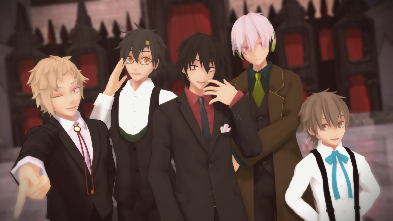 【MMDカゲプロ】男子で一騎当千【シクメカ風衣装】