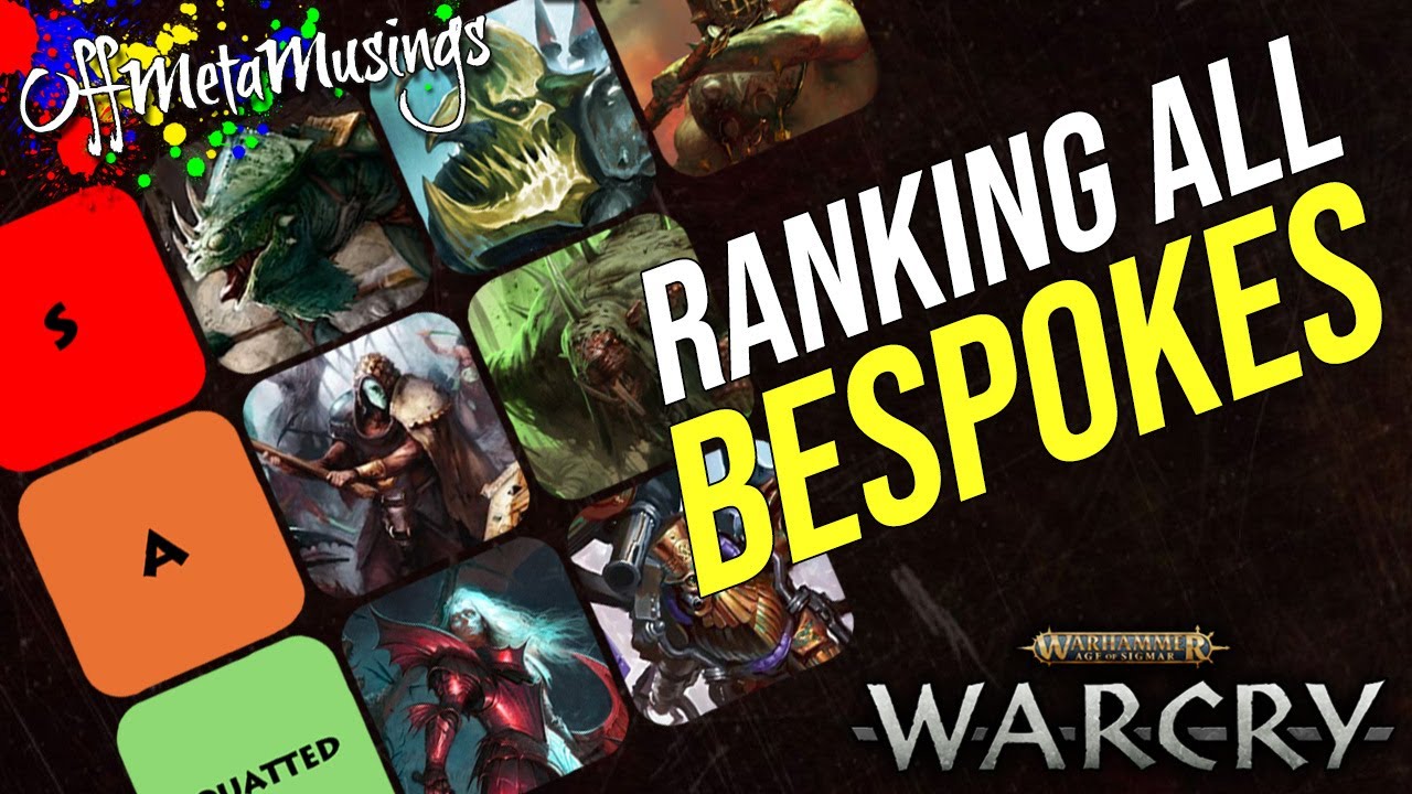 WARCRY: Ranking ALL Bespoke Warbands