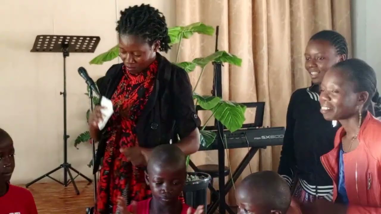Children ministry enjoying music