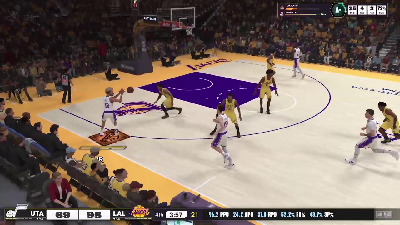 Playing regular season before All Star MyCARRER #nba #nba2k25