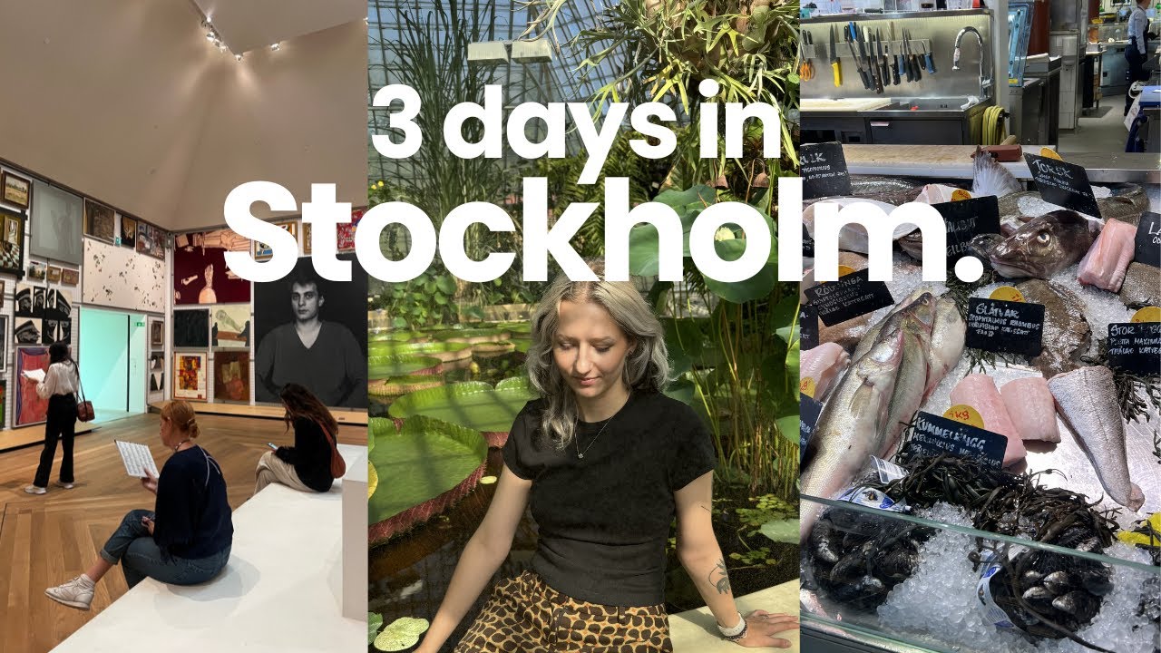 What to Do in Stockholm in 3 Days? | cafes, museum, exploring the city, hiking
