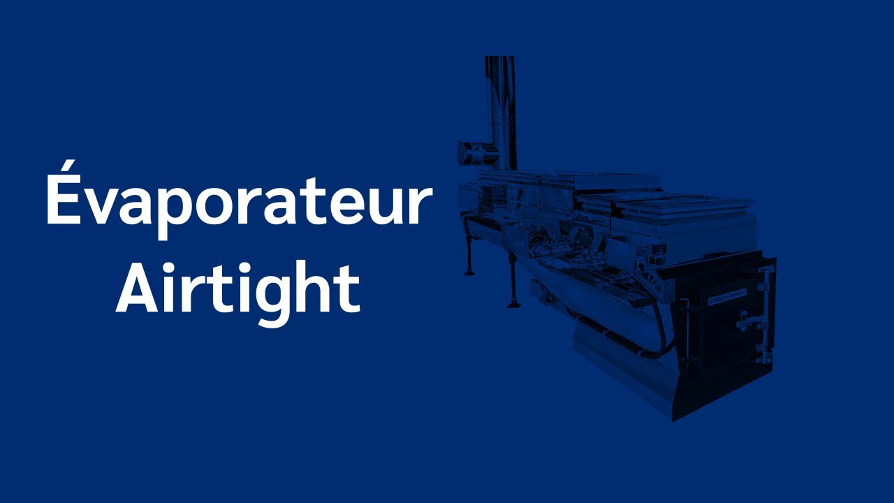 Évaporateur Airtight Automatisé