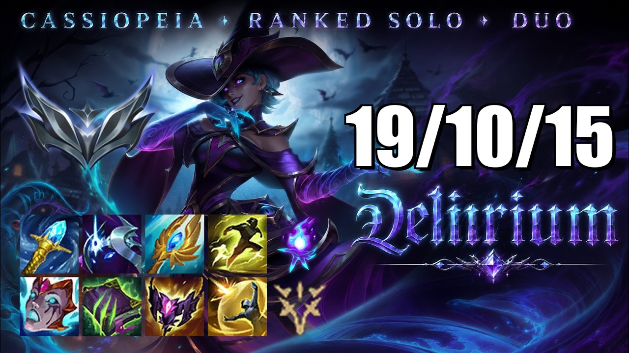 Cassiopeia vs Jinx - Full Ranked Gameplay | Silver II | June 28, 2026
