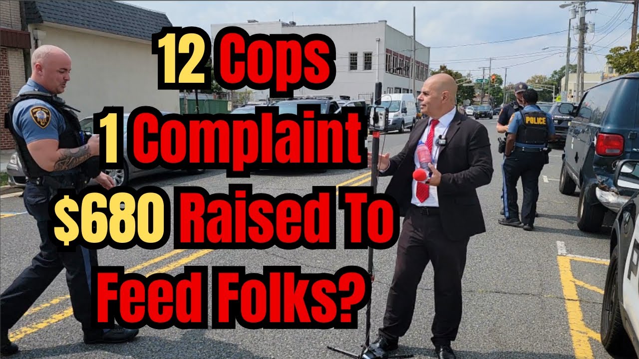 12 Cops, 1 Complaint, and $680 Raised for the Homeless | While Seeking Justice In Asbury Park Arrest
