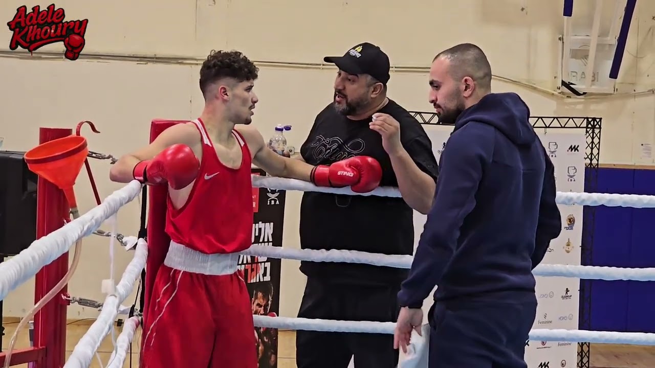 60kg ABDALA RAHAL VS.LURI LAPSHVSKI🏆 Israeli National Boxing Championship Final 2026#boxing 