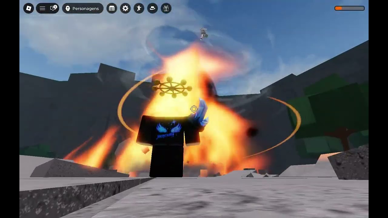 ESSA GAMEPLAY FICOU INSANA 🔥 (NINGUÉM ESPERAVA ISSO) #roblox #campodebatalha #tsb #gameplay