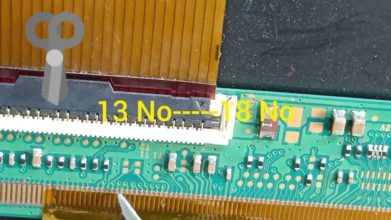 32 INCH LED TV NO DISPLAY CKV CUT PROBLEM SOLVED