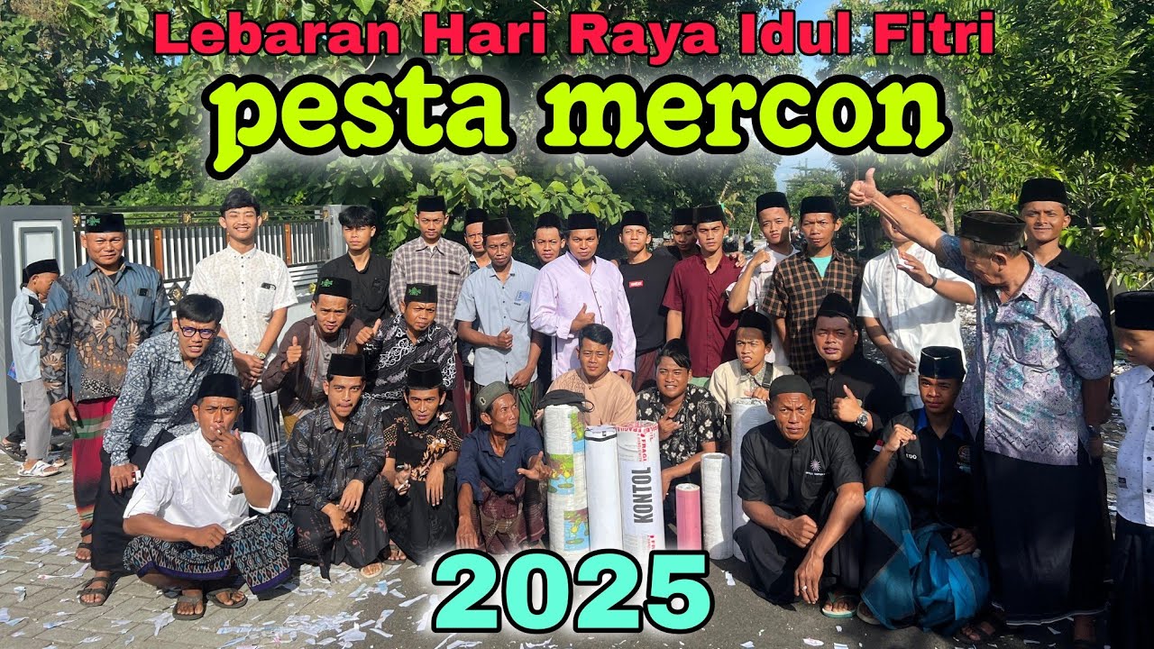Pesta Mercon Hari Raya Idul Fitri 2025